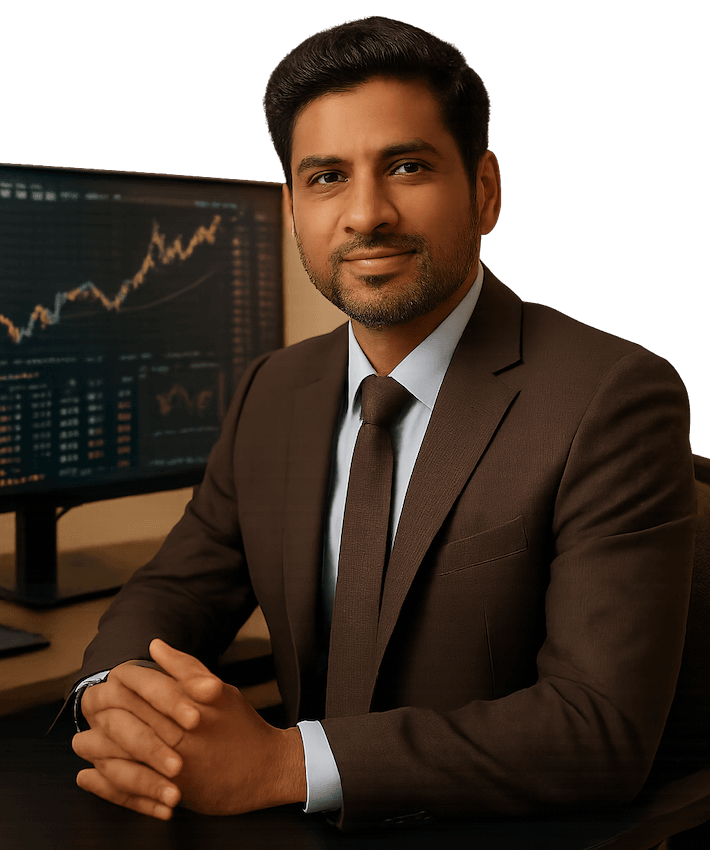 Trading expert illustration